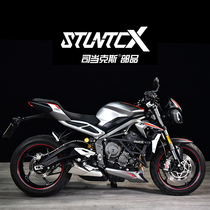 STUNTCX fit triumph 765RS competitive bar spring buffer bar bumper anti-drop bar