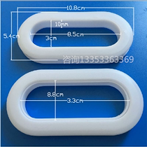 5-layer box buckle hand white box buckle plastic carton factory buckle hand factory direct sales