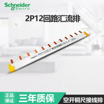 Schneider 2p bus 12 bits can be connected to 6 2p Open open connection copper bar A9XPH212