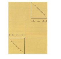 Qinglian voucher wrap corner paper D95 angle guard triangle wrap angle (195 x145mm)