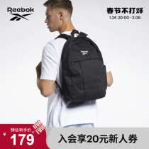 Reebok Reebok Official Men and Women with GP0159 Classic Joker Portable Computer Bag Backpack Travel Bag