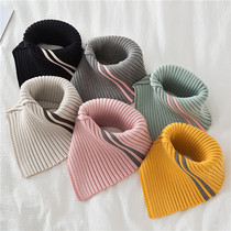Cover neck Neck Lady Autumn Winter New Fashion 100 Hitch Warm Protection Cervical Spine Elastic Knit False Collar Wool Line High Neckline Neck