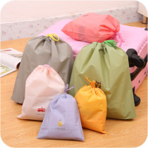  Cartoon waterproof travel storage bag bundle pocket Travel storage suitcase Clothing storage bag finishing bag drawstring bag