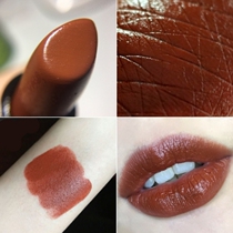 American Weet n Wild wnw Wet and Wild Vetva matte lipstick lasting not easy to decolorize soil dirty orange