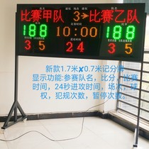1 6 1 7 1 8 meters LED basketball electronic scoreboard Timing scoreboard Basketball scoreboard display screen