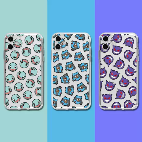 Pokemon Cartoon 11 Phone Cases for iPhone 16 – 12
