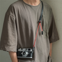 cam-in camera braces single anti-micro single retro hanging with hanging rope hanging fast and adjustable inclined satchel digital cow leather shoulder strap