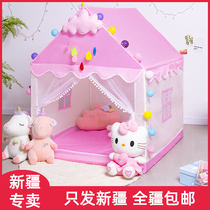 Xinjiang Children Tent Girls Princess Game House Toy House Toy House Boy Indoor Little House Subbaby Gift