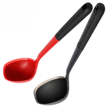 American OXO show creative home high temperature resistant long handle non-stick pan special silicone spoon porridge spoon porridge spoon porridge
