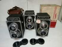 Ricoh 7S type double reverse working normal appearance as shown in the picture with the outer box leather bag collection 