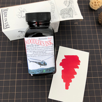 Noodlers Ink catfish Ink Bernanke series Black Blue Blue Black Red about 2 5S quick drying pen