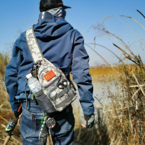 Xiangyue mandarin people with the same style bag waterproof single shoulder bag Multi-function Luya Bake Multi-functional fishing inclined satchel