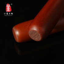 Jujube full red heart rolling pin solid wood old material small dumpling demolition material Rolling pin roller rolling stick