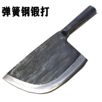 Special knife for Butcher slaughtering pigs machete chopped bone knife spring steel hand-forged large bones commercial thickening