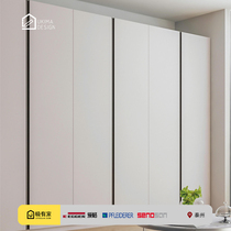 Ai board imported whole house custom W1000 Wen Xin Fei De Lai U702 cabinet door custom laser edge sealing Taizhou