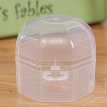Baby pacifier box straws save baby pacifier storage box out portable sanitary dust storage box