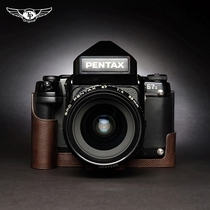Taiwan TP leather Pentax 67ii second generation camera bag leather cover film machine leather handle protective cover