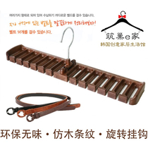 Imported multifunctional belt storage shelf hook tie storage hanger belt finishing display home use