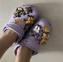 Summer new X Justin Bieber with Drew House classic klogue hole shoes slippers