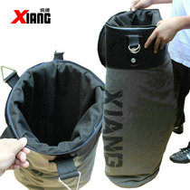 Guangzhou ring old canvas hanging hollow boxing sandbag test Sanda hanging martial arts taekwondo big sandbag