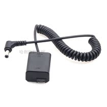The power supply line is suitable for A7M2 S RX10 A5100 A6500 camera NP-FW50 full decoding fake battery