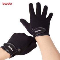 BOODUN riding gloves wear-resistant non-slip equestrian performance professional horse racing breathable riding shock absorber hand touch screen