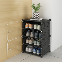  Simple door shoe cabinet household small bedroom new 2021 dust-proof dormitory storage cabinet simple modern shoe shelf