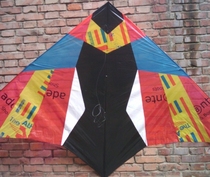 Plastic kite plastic film 2m Flamingo Big Wolf King big Cobra and so on