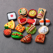 Japanese sushi bread miniature food play mini model kitchen supermarket House simulation super small food toy
