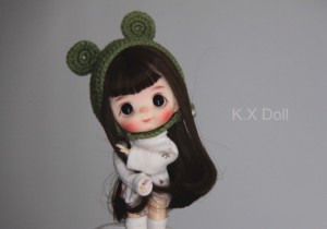 Baoblaze 1//6 Fashion Dolls Accessories White Long Sleeve Knit Shirt Jumper Dress Top for Neo Blythe Doll