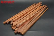New arrival Lao big red acid branch wood chopsticks Mahogany solid wood paint-free wax-free log chopsticks 10 pairs
