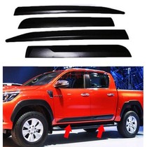 Helax body anti-collision and scratch-resistant Hilux Revo Rocco SR5 modified door side bright strip accessories