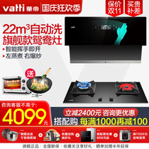 Vantage i11116 i10049B range hood gas stove set set automatic cleaning