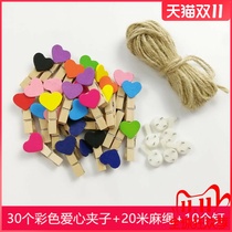 Decorative rope hanging photo frame photo frame hanging wall TV Wall boy living room picture home dormitory display