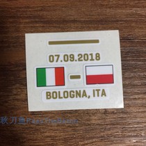 Italian National Team 2018-19-20 European Cup qualifiers European Nations League chest