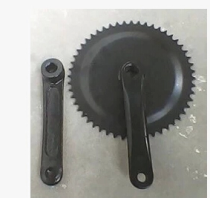  Crank tooth plate Coarse crank tooth plate Spinning bicycle left and right crank tooth plate Fitness equipment accessories Crank tooth plate