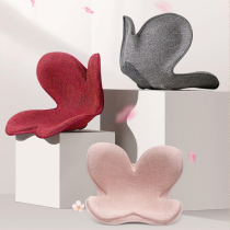 Japanese humpback correction beauty hip cushion office sedentary not tired artifact petal cushion waist spine sitting cushion
