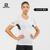 salomon salomon women racing T-shirt new outdoor running sportswear S LAB SENSE TEE W