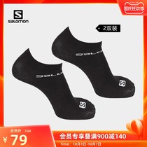 salomon salomon 2021 new sports socks outdoor running socks comfortable breathable men and women boat Socks