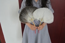 Nanjing time-honored brand Gaochun specialty pregnant women confinement children baby goose feather feathers gift fan