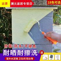 External wall paint sunscreen durable paint toilet villa balcony sunscreen wall paint wall waterproof paint for outdoor use