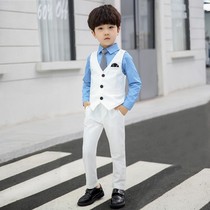 Boys small suit suit suit suit flower girl dress Korean version of slim child host catwalk party piano costume
