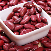 Red kidney beans 500g new red kidney beans Big red beans Bulk safflower beans Ground soymilk with farm grains