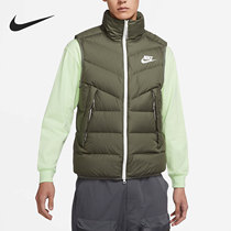 Nike Nike official mens autumn and winter stand collar warm casual sports down vest CV8975-380