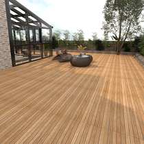 Wood grain brick 600X1200 living room bedroom balcony courtyard floor tile yard anti-slip antique tile imitation solid wood floor