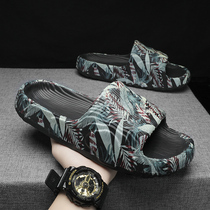 Slippers Mens Summer 2022 New Thick Bottom Stomachy casual Ins trendy outside wearing anti-slip sand wear and cool drag