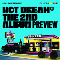 Genuine pre-sale of NCT DREAM albums Regular 2-episode Glitch Mode CD small card poster