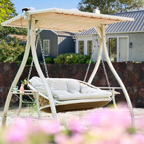 Outdoor Autumn Thousands Outdoor Courtyard Rocking Chair Home Sloth Balcony Leisure Patio Garden Garden Autumn Thousands of Hanging Beds Vine choreography