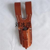 Japanese Army 38-style sword library cowhide production World War II Japanese Army 38-style cowhide hanging sword library