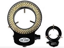 CE certification High quality white light outlet 144 lights Microscope adjustable LED ring light source Visual stereo monocular